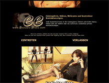 Tablet Screenshot of exclusiv-erotic.com